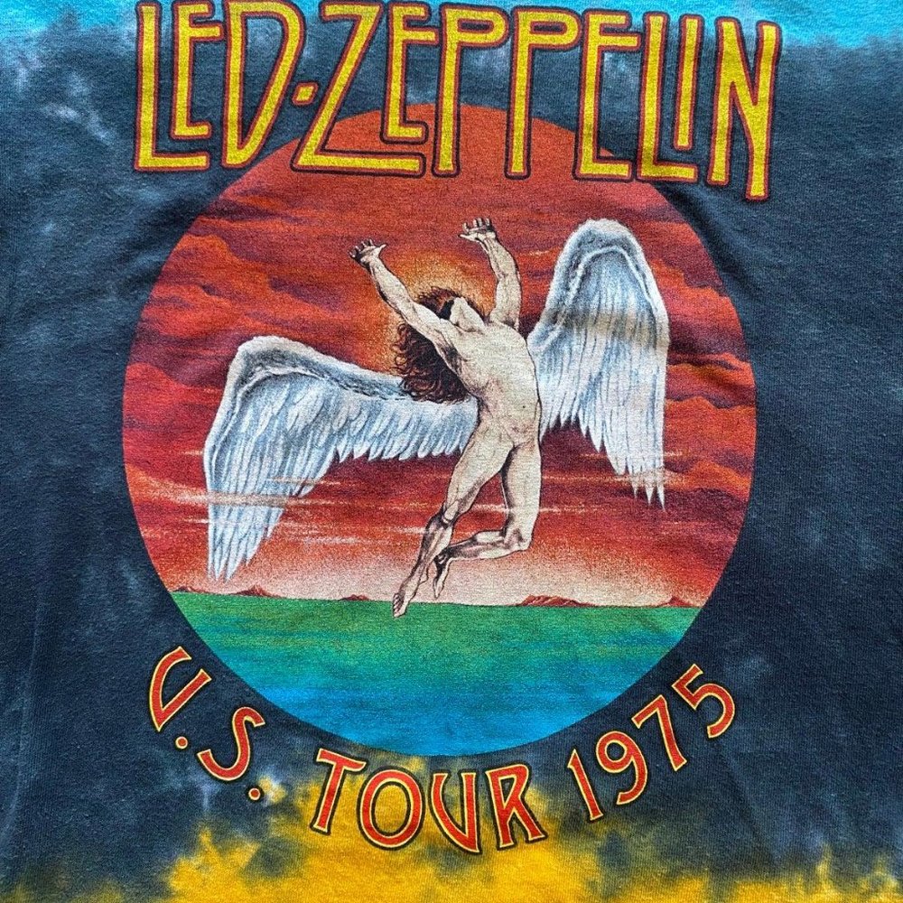 Led Zeppelin tie dye shirt - Picture 3 of 5